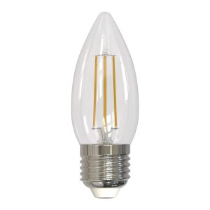Decorative LED B11 Filament Bulb 5.5W E26 – Set of 3