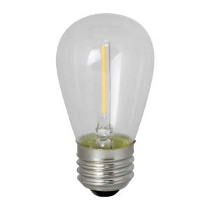 LED S14 Filament 2700K (Warm White Light)