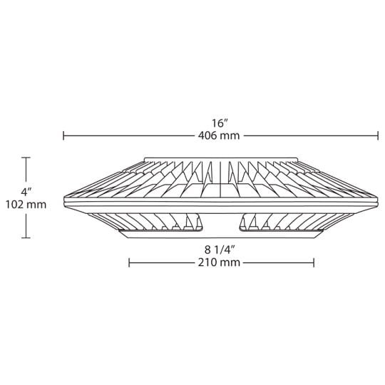 LED Ceiling Light (26 Watts) 4000K (Neutral)