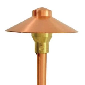 Area Light China Hat 3 Watt Copper