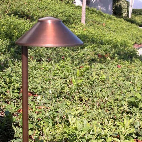 Path Light China Hat 4 Watt Aluminum