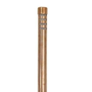 Flat Top Small Copper Bollard