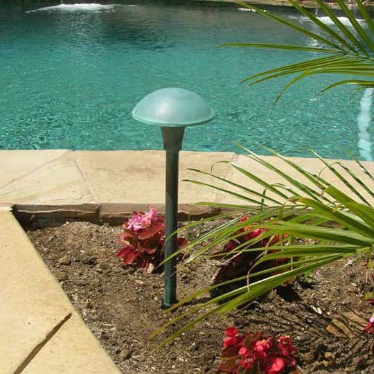Area Light Mushroom Hat Brass