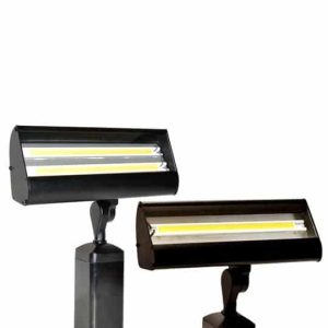 Double LED Integrated Flood Light Hooded Extension 12Watt 5200K (Cool) 12Volt