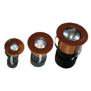 MR11 Copper Recessed Deck Light
