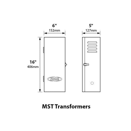 Stainless Steel Transformer (Multi) 300 Watt (Single Circuit) Digital Timer