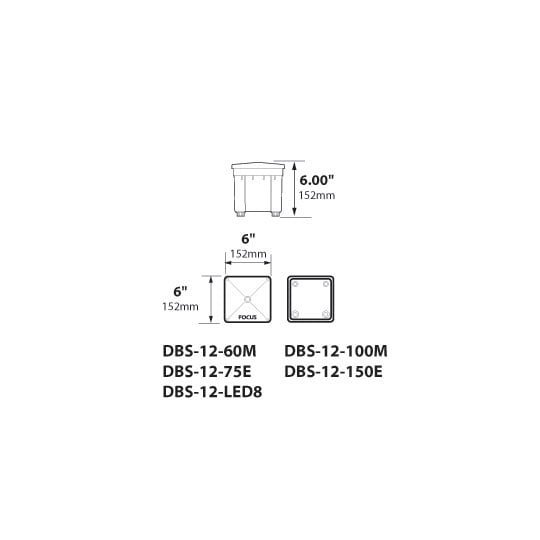 150W Direct Burial Electronic Transformer