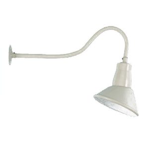 Gooseneck Angle Shade on Standard Swivel Arm