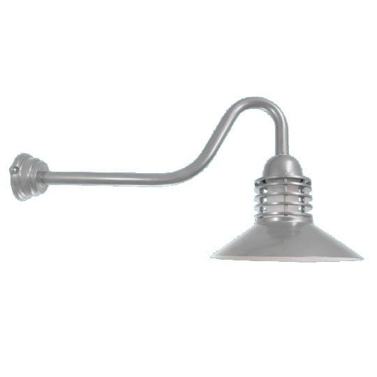 Louveraire Jelly Jar Shade Gooseneck Light