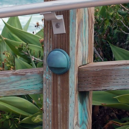 Surface Dome Step Light