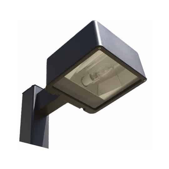 15′ Square Straight Pole Single Fixture Light Package