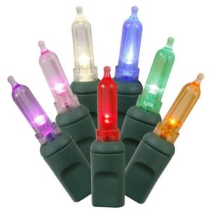 Multi-Colored 50 Count LED Commercial Grade Christmas Lights