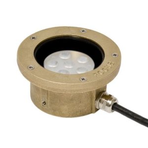 Underwater Light 7 Watt Cast Brass (No Bracket)