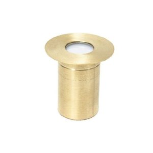 Paver Light Round Brass
