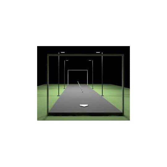 All-Star Batting Cage Lighting Kit Square Pole (Anchor Base)
