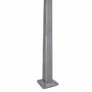 Square Steel Tapered Light Poles 20′ x 5.25" x 11G