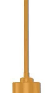 6″ x 4″ Can Pendant Light on 18″ Stem