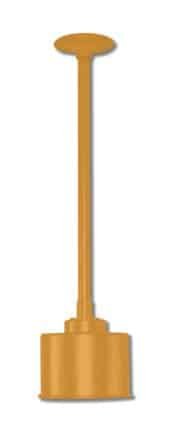 6″ x 4″ Can Pendant Light on 18″ Stem