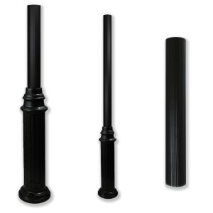 12 ft Decorative Outdoor Lighting Pole and Base