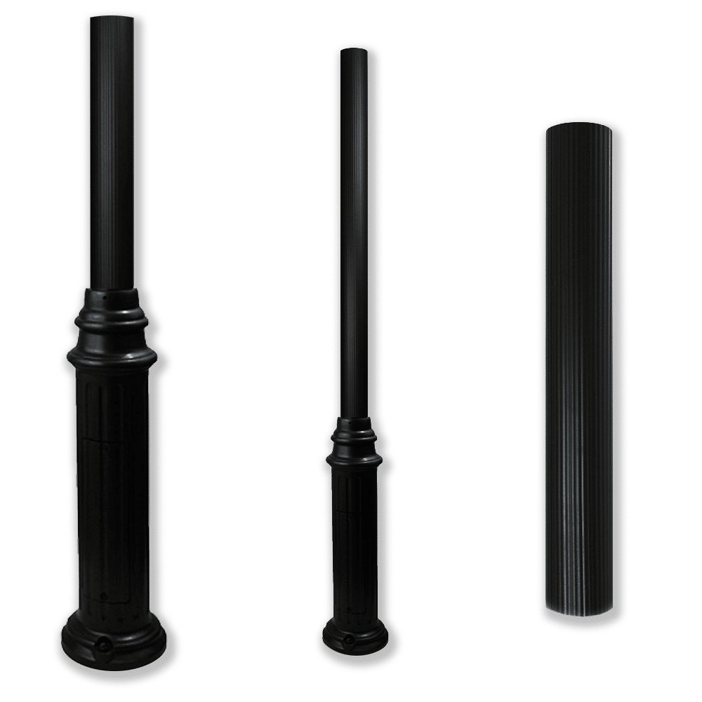 12 ft Decorative Outdoor Lighting Pole and Base