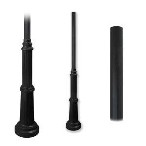 12 ft Decorative Outdoor Lighting Pole and Base