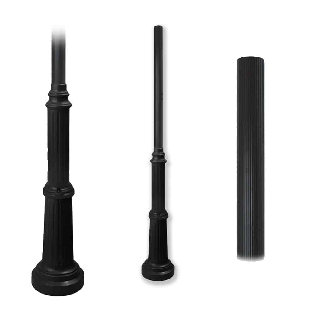 12 ft Decorative Outdoor Lighting Pole and Base