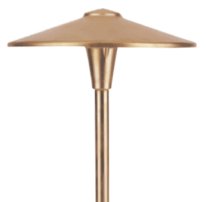 Large Brass China Hat