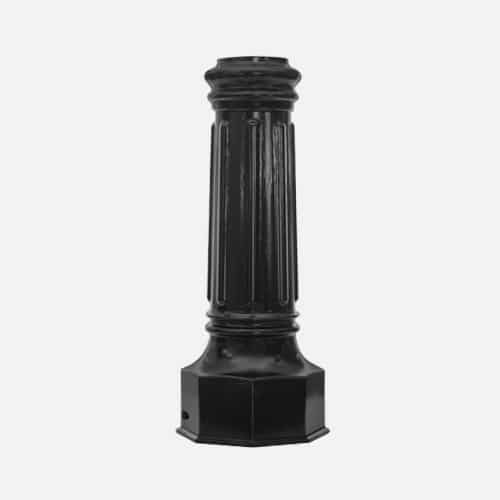 Brandon 2PC4 Decorative Two Piece Pole Base for 4 Inch Round Poles