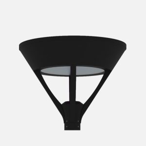 Brandon S-01S Solar Modern LED Post Top