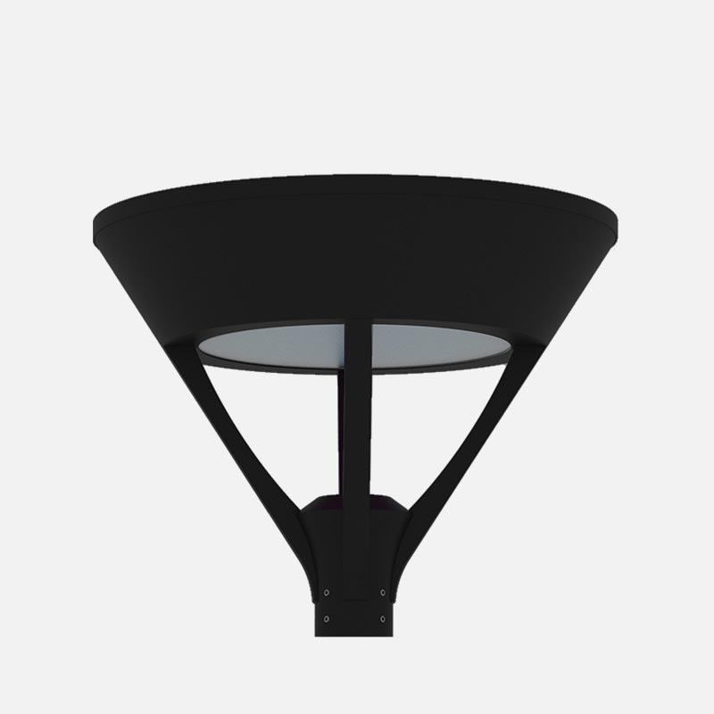 Brandon S-01S Solar Modern LED Post Top