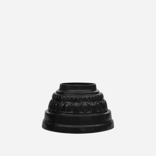 Brandon SB-23 Decorative Slip Over Pole Base for 3 Inch Round Poles