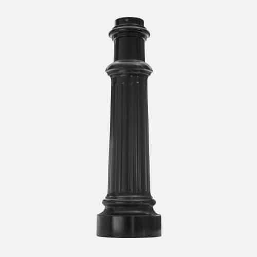 Brandon SB-33 Decorative Two Piece Pole Base for 3 Inch Round Poles