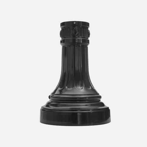 Brandon SB-63 Decorative Two Piece Pole Base for 3 Inch Round Poles