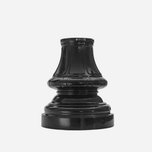 Brandon SB-83 Decorative Slip Over Pole Base for 3 Inch Round Poles