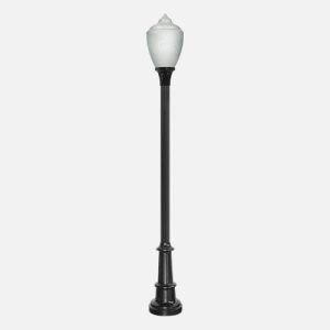 12′ 4″ Pole with 29A Acrylic Acorn Globe