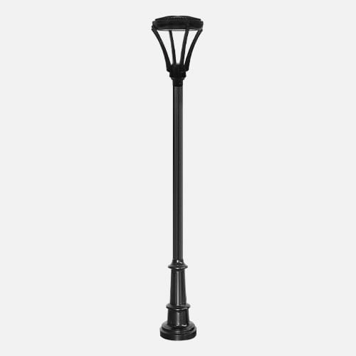 80W Integrated LED Modern Pole