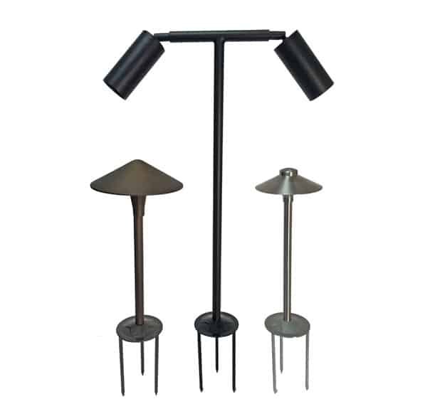 Pronged Landscape Mounting Stakes