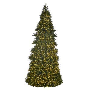 Pre-Lit Warm White 30′ Grand Teton Christmas Tree