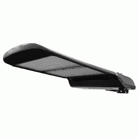 LED parking lot area light fixture