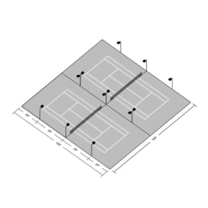Tennis Court Lighting Packages available from LED Spot