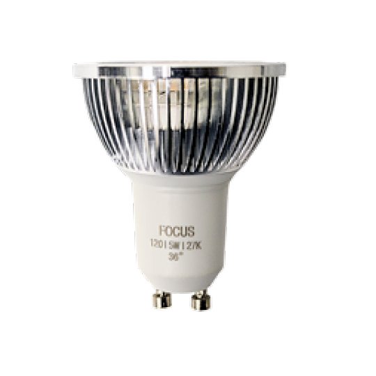 5w 120V MR16 LED GU10 DIMMABLE 3000K