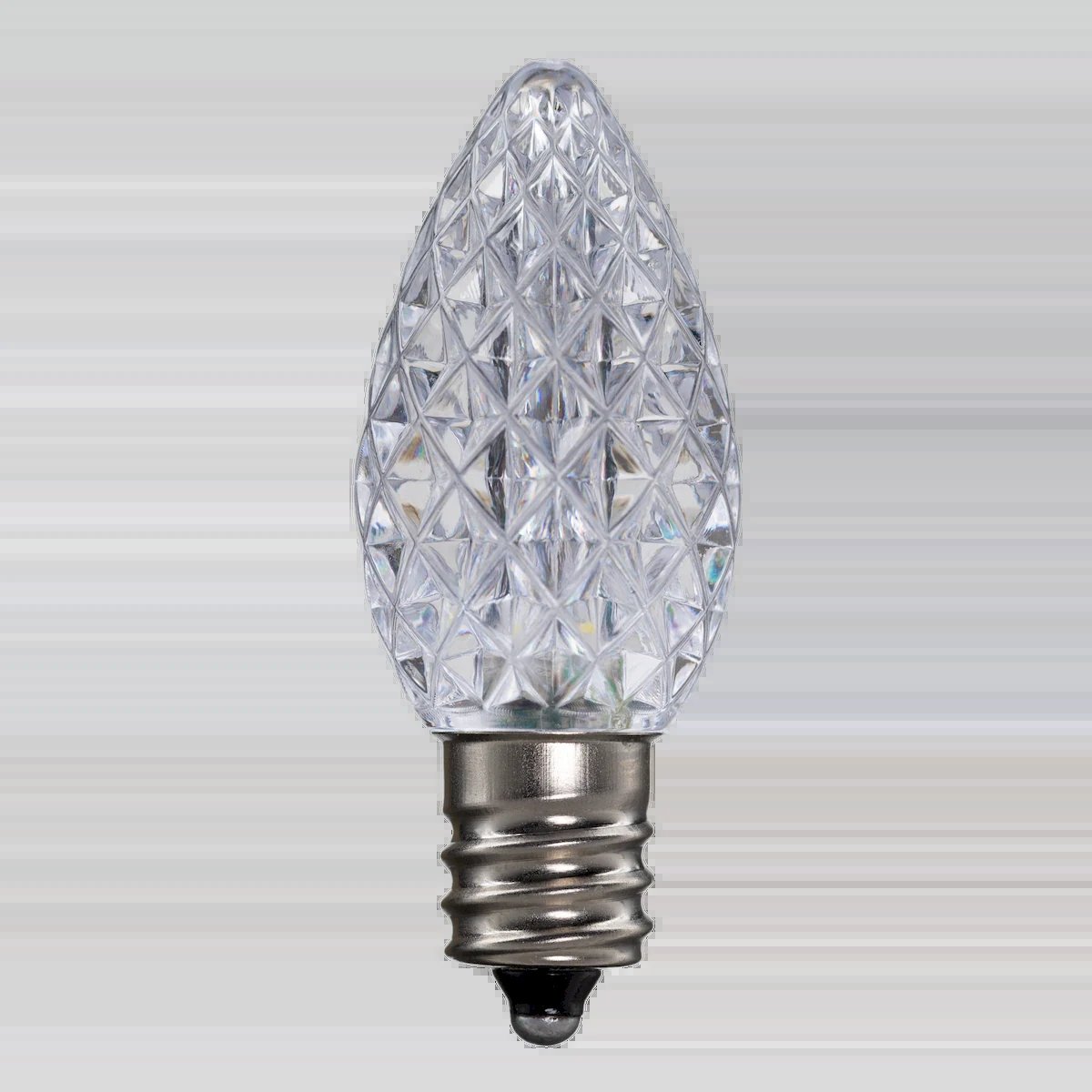 LED C7 Bulbs (Pack of 25) Warm White Faceted