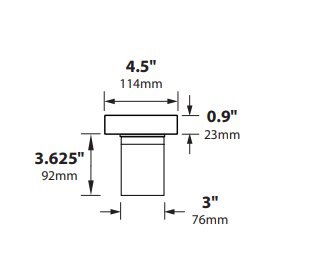 Integrated LED Directional Fixture with Canopy