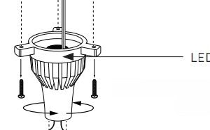 Area Light Retrofit Replacement Kit for AL01