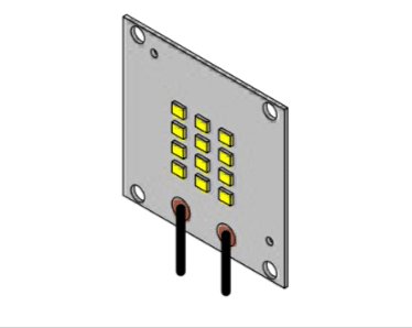 Replacement 10W LED Module with Integrated Driver