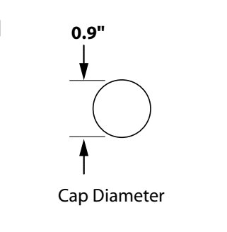 Replacement Copper Cap for PL07 Fixture