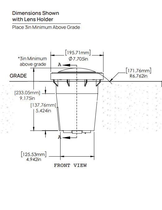 Replacement Lens Holder (only) for SL20 Medium
