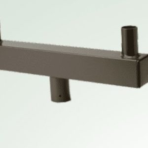 Square Straight Bull Horns 2 In-line