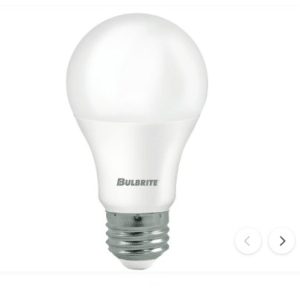 A19 LED Bulb/Lamp – Cool White 4000K, 5-Pack