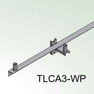 Angle Iron Cross Arms (Wood Poles) 3 Light